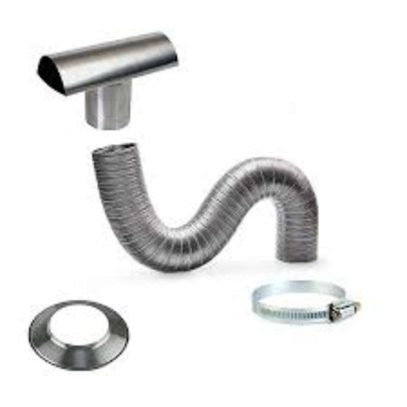 KIT CHAMINE AQUECEDOR 90 X 1,5M POWER FLEX
