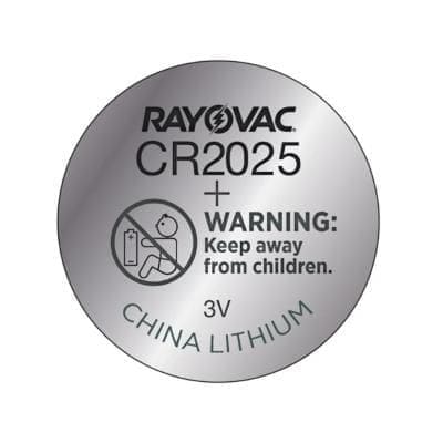 BATERIA CR2025 RAYOVAC