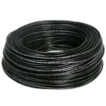 FIO CABINHO FLEX 10,0MM PRETO ROLO 100M