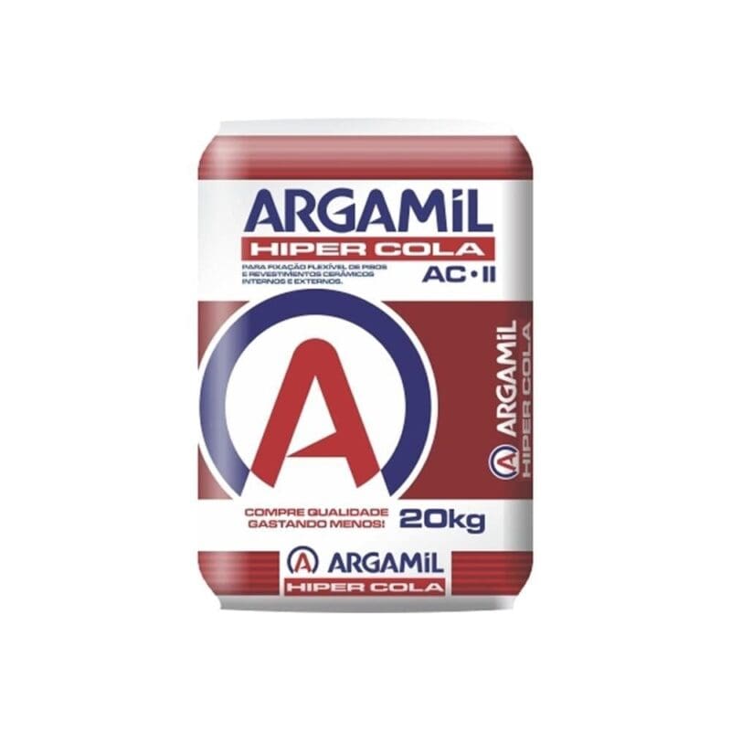 ARGAMASSA ACII HIPER COLA CINZA 20KG ARGAMIL
