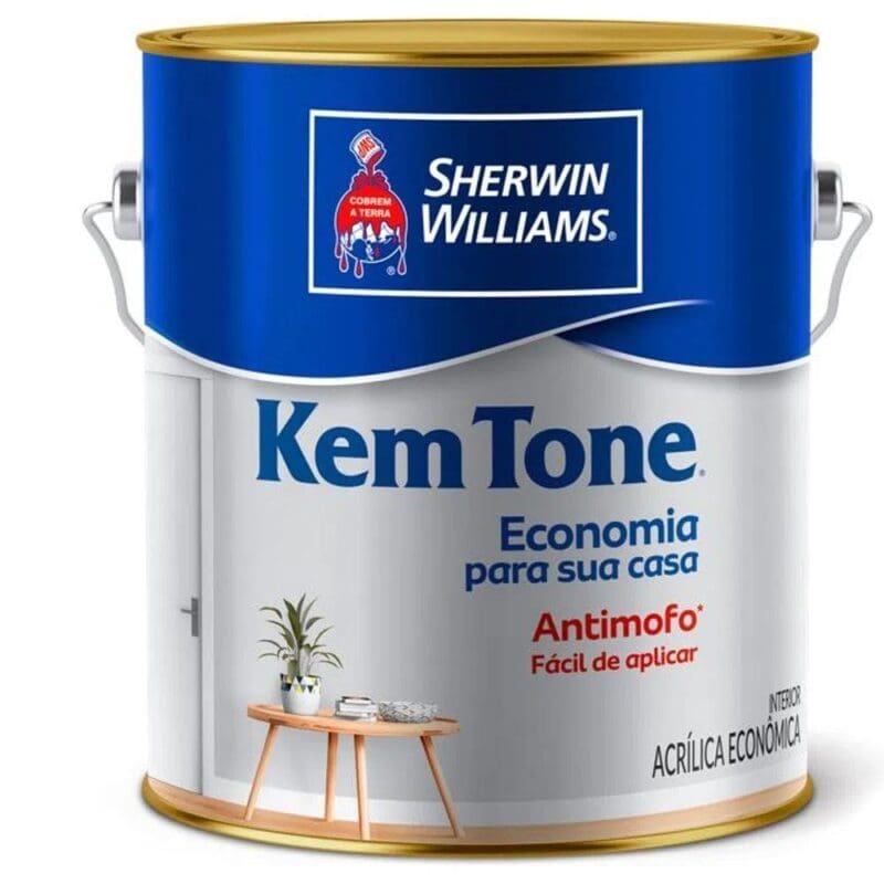 TINTA ACRILICA BRANCO FOSCO GL KEMTONE