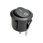 CHAVE GANGORRA REDONDA PRETA LIG/DESL.