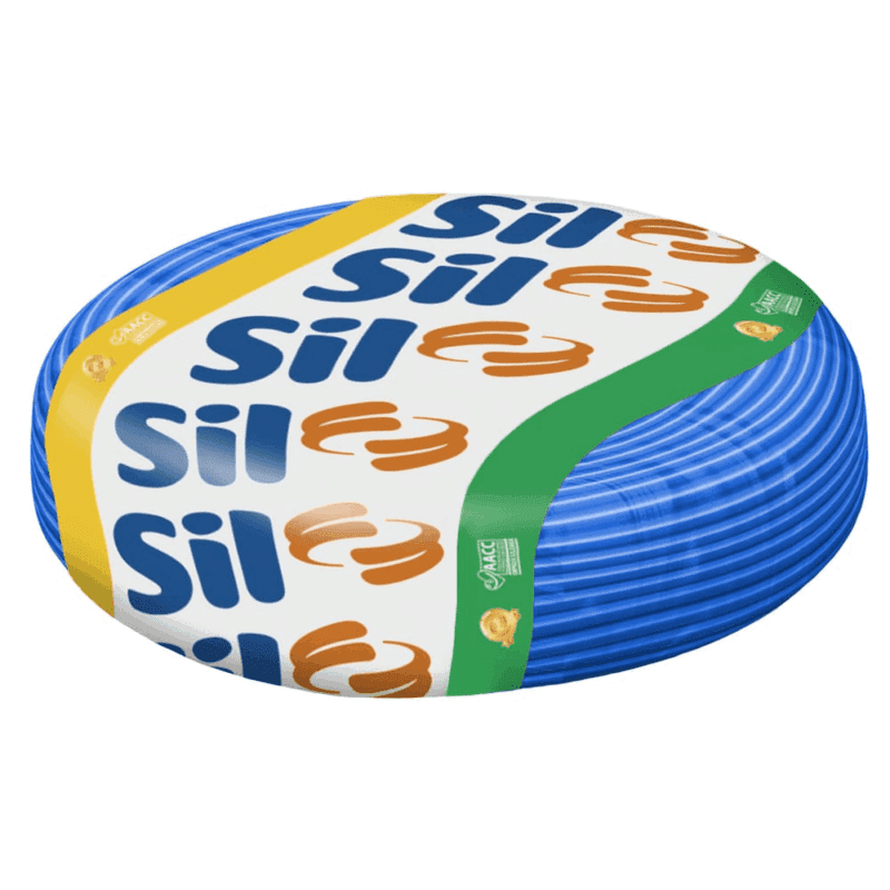 FIO CABINHO FLEX 01,00MM AZUL MT SIL