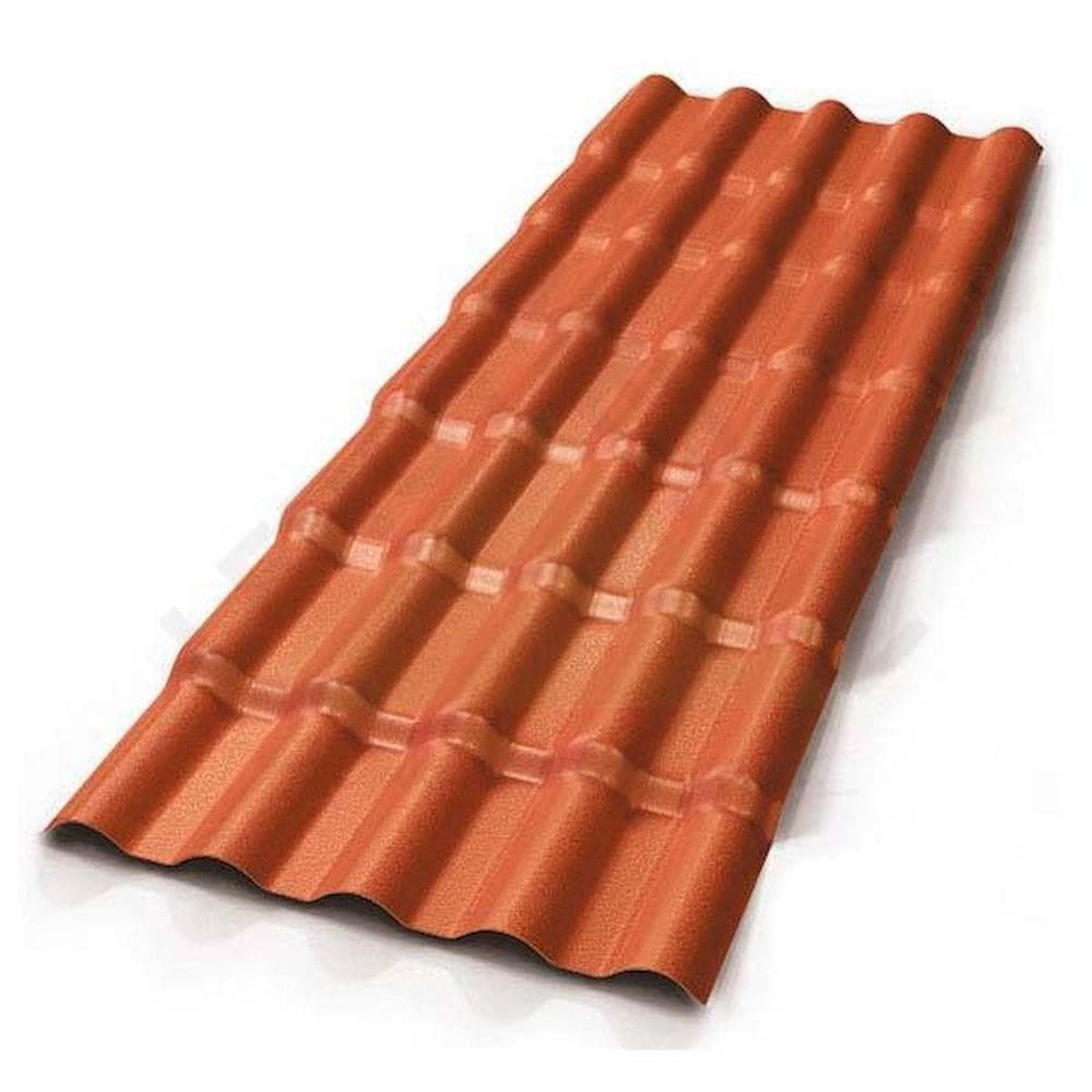 TELHA MARROM PVC COLONIAL 2,30X0,88MT ITEC