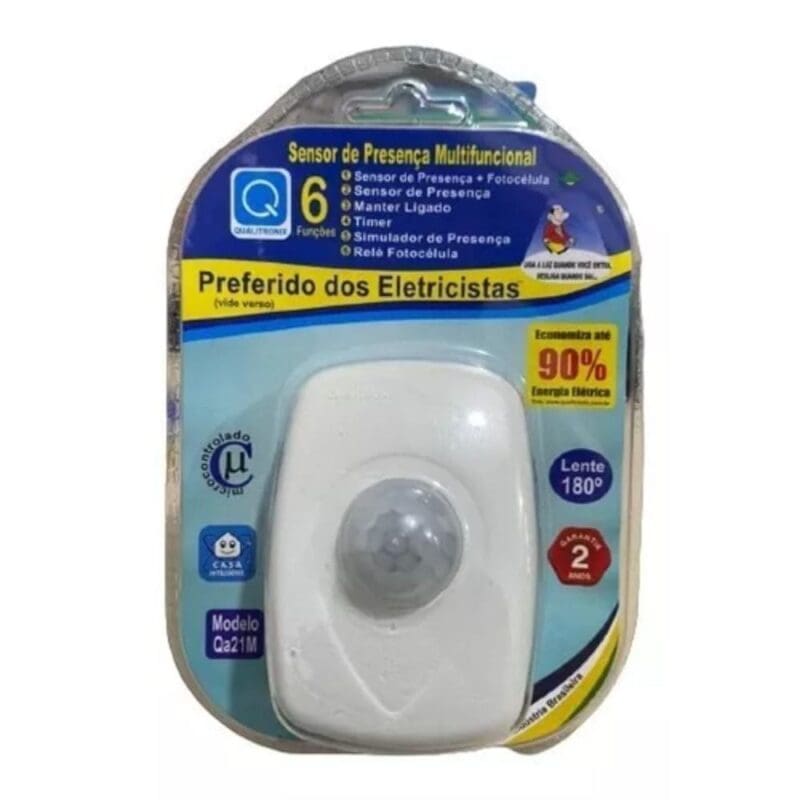 SENSOR PRESENCA ARTICULAVEL 360 QA27 QUALITRONIX