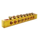 BARRAMENTO 8 FUROS 36A 250V ILUMI