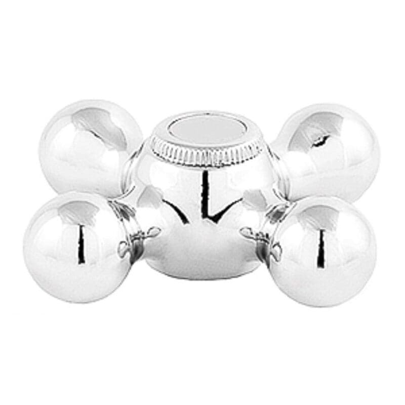 ACABAMENTO P/ REGISTRO CRUZETA C33 METAL PEROLA