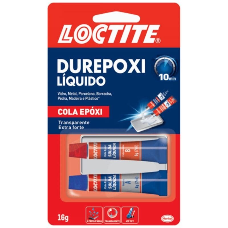 DUREPOXI LÍQUIDO 16 GR 10 MIN LOCTITE