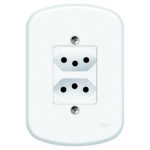 BLANC CONJUNTO 2 TOMADAS 10A FAME