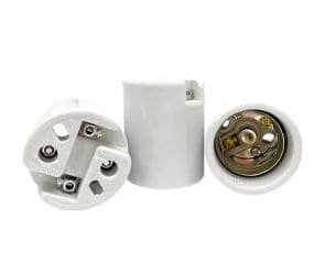 BOCAL PORCELANA E40 PARA LUMINÁRIA DECOLLUX