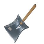 PA DE LIXO GALVANIZADA COM CABO CURTO