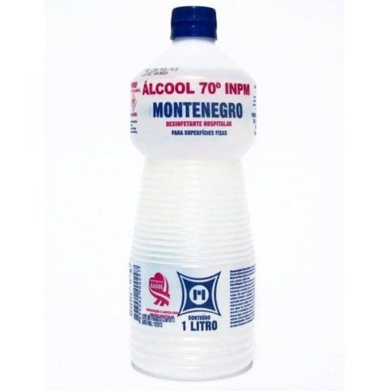 ALCOOL MONTENEGRO 70 GRAUS 1LT