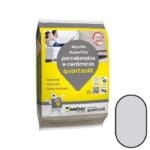REJUNTE PORCELANATOS CINZA PLATINA 1KG QUARTZOLIT
