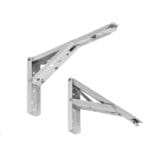 CANT. DOBRAVEL DE 40CM LEVE BRANCO 50KG (PAR)