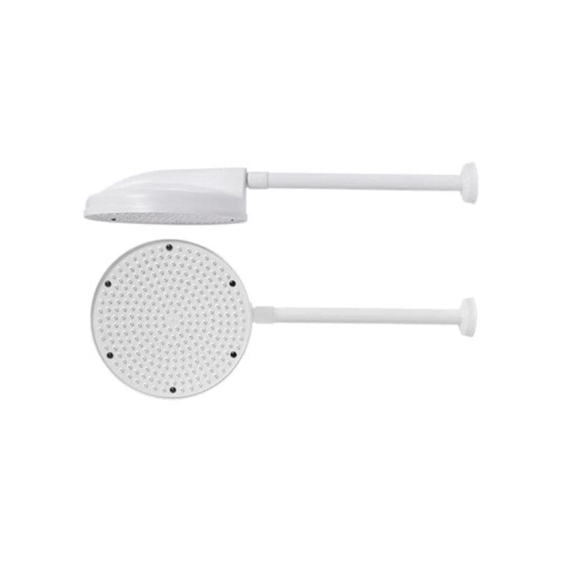 CHUVEIRO PLASTICO BRANCO 8"x1/2" ASTRA