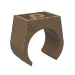 ABRACADEIRA C/ ENCAIXE P/ TUBO SOLDÁVEL 25MM TIGRE