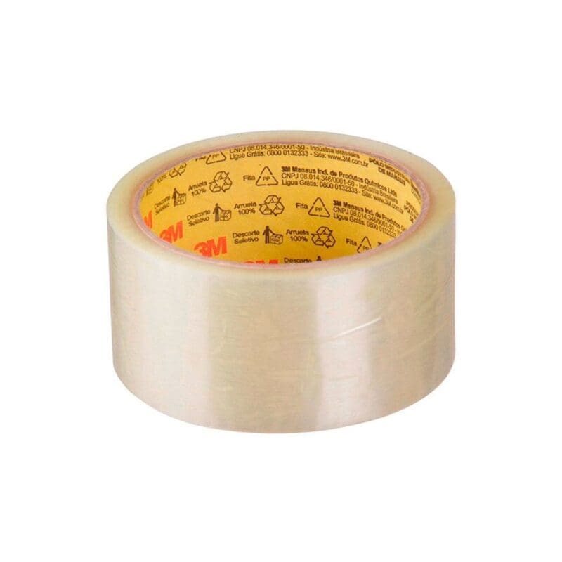 FITA PARA EMBALAGENS 48 X 50 TRANSPARENTE 3M