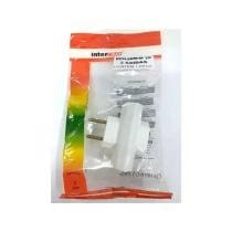 PINO 3 SAIDAS 2P 10A/250V BRANCO INTERNEED