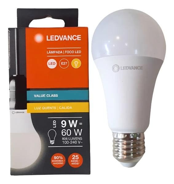 LAMPADA LED A75 12W BIVOLT E27 AMARELA LEDVANCE
