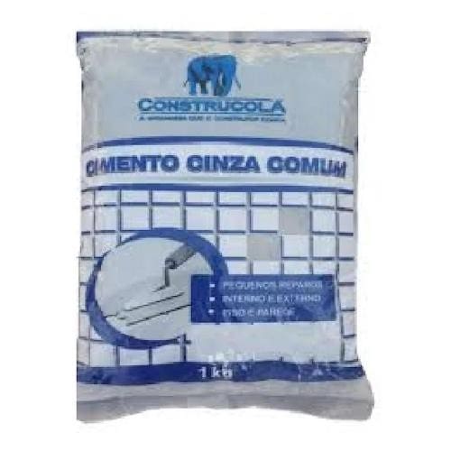 CIMENTO COMUM CINZA 1KG CONSTRUCOLA