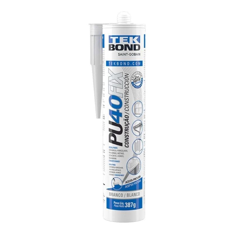 PU40 FIX BRANCO 387G/280ML TEKBOND