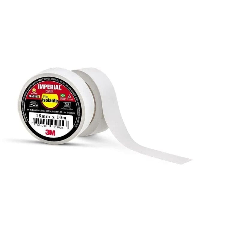 FITA ISOLANTE COLOR BRANCA