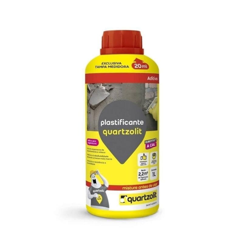 ADITIVO PLASTIFICANTE - FR 1L QUARTZOLIT