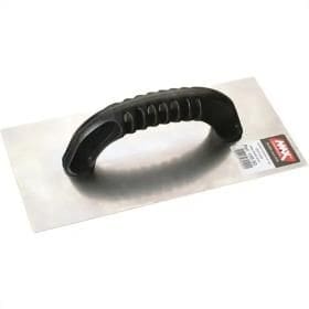 DESEMPENADEIRA DE ACO LISA 12X25 CABO PLASTICO MAX