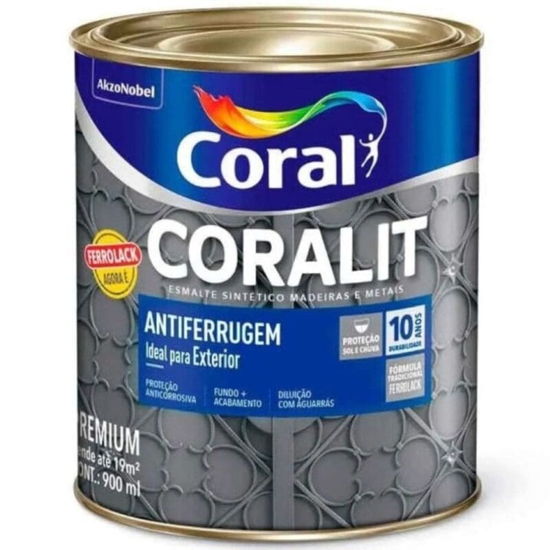 FERROLACK CORAL 1/4 PRETO