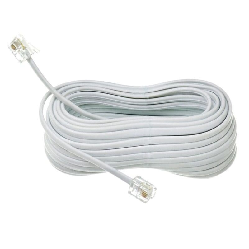 CABO LISO P/TEL/FAX/SEC. 5M