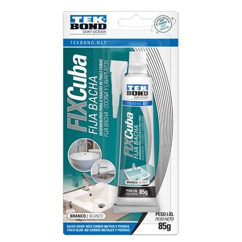 ADESIVO FIXCUBA 85G BRANCO TEKBOND