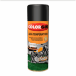 TINTA SPRAY ALTA TEMPERATURA PRETO COLORGIN 5722
