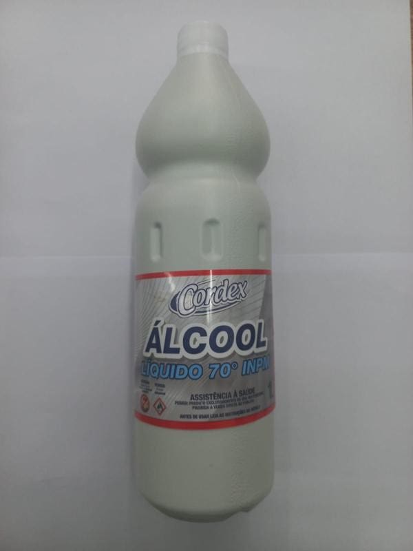 ALCOOL 70 GRAUS 1 LT CORDEX