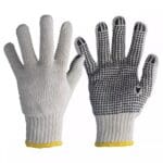 LUVA MALHA PIGMENTADA BRANCA COTTON