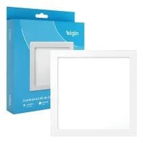 LUMINÁRIA LED SOBREPOR QUADRADA 18W 6,0K BRANCA ELGIN