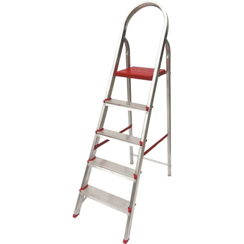ESCADA ALUMINIO 5 DEGRAUS BOTAFOGO
