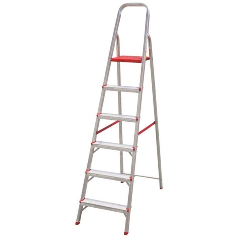 ESCADA ALUMINIO 6 DEGRAUS BOTAFOGO