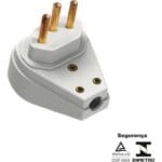 PINO MACHO 3P 20A BRANCO ILUMI
