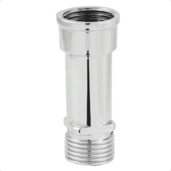 EXTENSAO PARA TORNEIRA CROMADA 1/2" LONGA GARDEN