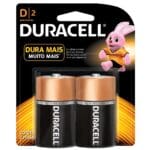 PILHA ALCALINA D C/2 DURACELL