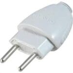 PINO MACHO 2P 10A/250V BRANCO DANEVA