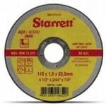 DISCO DE CORTE 115X1,0X22,2MM AÇO STARRETT
