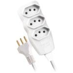 EXTENSAO C/FIO 3M 2P+T FC