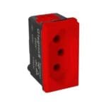 PIAL POP MODULO TOMADA 2P+T 20A VERMELHA