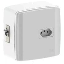 CAIXA PARA AR COM TOMADA E DISJUNTOR 25A EXTERNA ILUMI