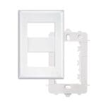 EVIDENCE PLACA 4X2 COM SUPORTE 02 MODULOS FAME