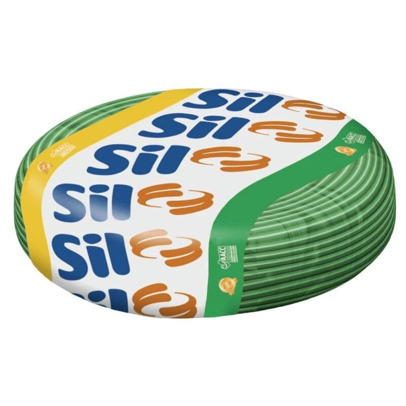 FIO CABINHO FLEX 01,0MM VERDE ROLO 100M SIL