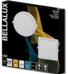 LUMINARIA LED 18W EMBUTIR QUADRADA BRANCA BIVOLT BELLALUX