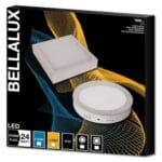 LUMINARIA LED 24W SOBREPOR QUADRADA BRANCA BIVOLT BELLALUX